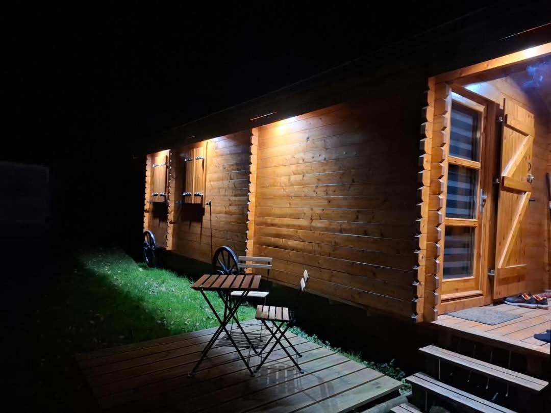 Roulotte La Boheme Est Son Spa En Baie De Somme Arrest Luaran gambar
